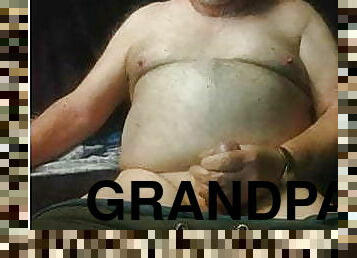 grandpa stroke on webcam