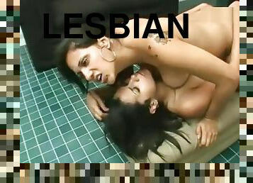 lesbiche, brasile, baci, brunette