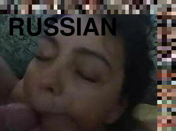 ruso, esposa, maduro, casero, mamá, trío, doble, corrida