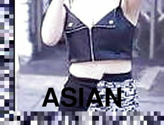 Asian dance show Blackpantyhose 3