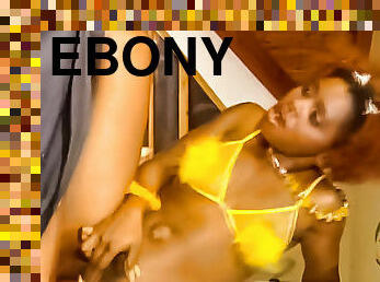 Business Man Takes Ebony Babe to Gang Bang Orgy