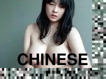 asiatique, gros-nichons, poilue, masturbation, amateur, babes, ados, jouet, mignonne, chinoise