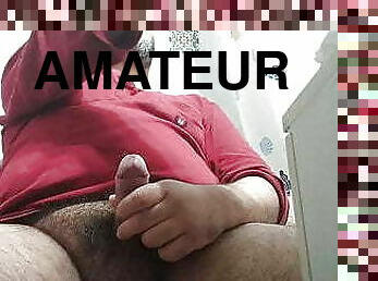 Masturbating in the bathroom