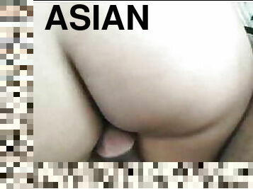 aasialainen, perä, valtava, vaimo, anaali, valtava-mulkku, kotitekoinen, äityli, peppu, sormettaminen