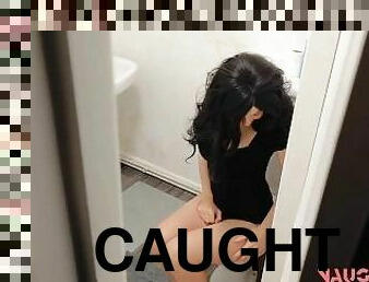 Friend's Step-Mom gets Caught Naked in the Bathroom
