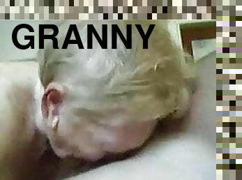 amatööri, suihinotto, isoäiti-granny, roikkurinnat