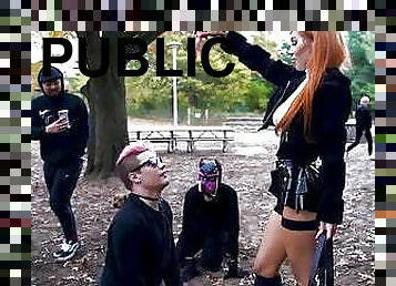 DOMINATRIX IN PUBLIC 2 (Social Experiment)