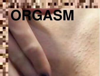 Close up huge CLIT pussy play orgasm masturbation ALY FAITHE