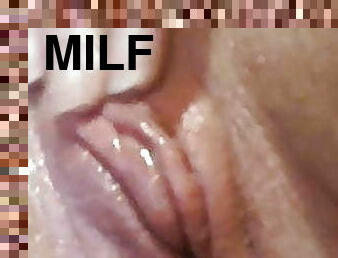 My sexy milf neighbor&#039;s love to play her pussy