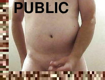 Public Restroom Jerking