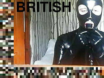 bdsm, alila, briton, fetish, latex, nabilaukan, talian, goma