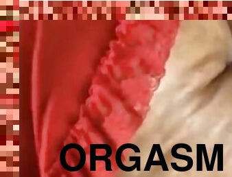 BBW Masturbating until Orgasm Shaking Legs Hairy Pussy Fat Girl Curvy