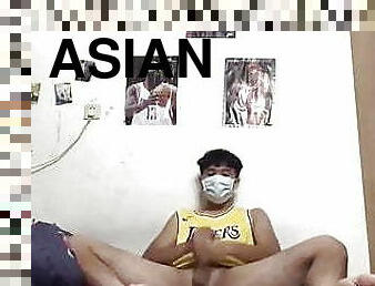 Horny asian boy