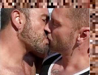Another hot kiss with my husband, Mars Gymburger