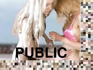 publiczne, rosyjskie, lesbijskie, niemieckie, francuz, plaża, blondynka, fetysz, bikini, czeskie