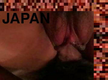 asiatisk, fisse-pussy, kone, milf, hjemmelavet, japans, creampie, bukkake, snæver