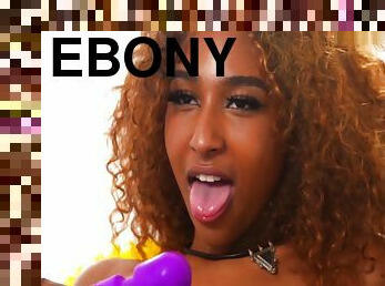 Ebony Brixley Benz Close Up Masturbation