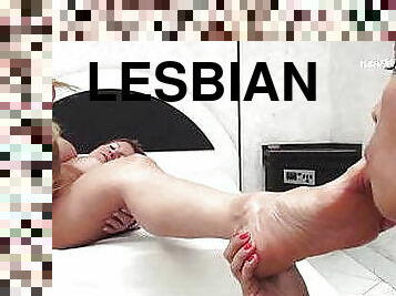 lesbo-lesbian, jalat, fetissi