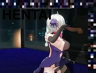 3D HENTAI Jeanne d'Arc Fate/Grand Order hot fuck creampie