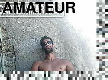 masturbation, en-plein-air, public, amateur, énorme-bite, gay, cam, plage, voyeur, secousses