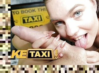 Fake Taxi - Keira Flow Warms Up Her Pussy For The Cabby's Big Cock
