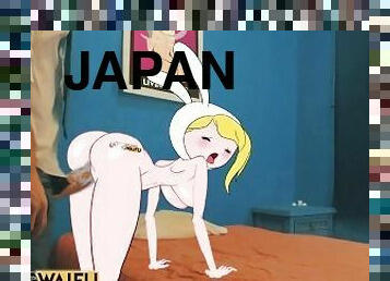 japanci, čizme, animacija, hentai