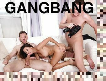 Frida Sante - Latina Babe Gangbang Sex Video