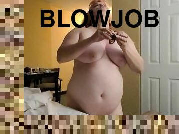 Tinder blowjob and swallow