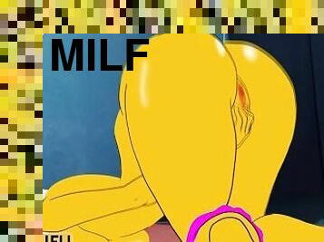 masturbatsioon, milf, hentai