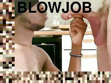 blowjob-seks-dengan-mengisap-penis, penis-besar, antar-ras, homo, sempurna, penis, pengisapan