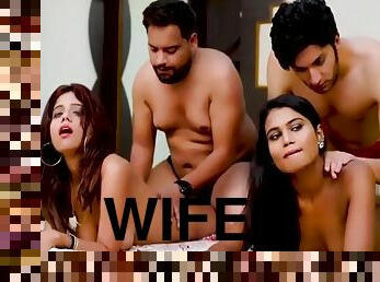 Desi Housewife Exchange And Having Swinger Sex In Hindi