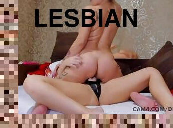 піхва-pussy, страпон, лесбіянка-lesbian, краля, пара, зад, блондинка, фетиш, мокра