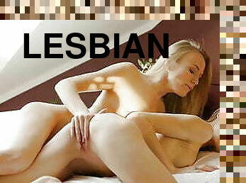 ULTRAFILMS &ndash; Blondes Nancy A and Aislin in Real Lesbian Action