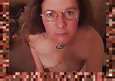 Sexy 50 plus Nerd is an Obedient Cocksucker