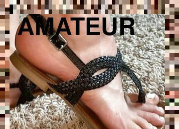 Showing you my sandals *for foot lovers*