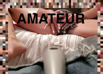 isä, masturbaatio, orgasmi, amatööri, typykät, teini, lelu, lastenvahti, pov, soolo