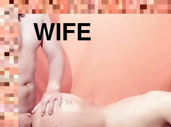 Fucking my  wife very hardcore wet pussy