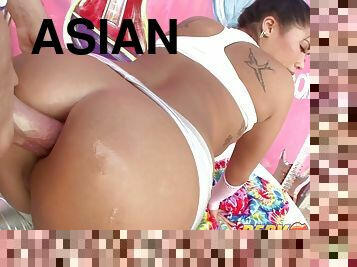 Hottie Asian Assfuck Hard Core - London Keyes