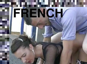 Big Booty Young French Carwash Lady Gets Fucked In The Ass