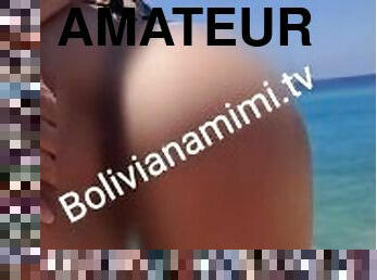 Masturbating at the Caribe... driving the camera man crazy????????????