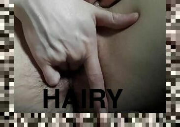 Hairy Pussy Play Close Up