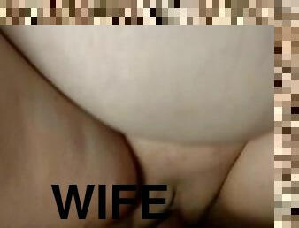 Quicky with the wife creampie