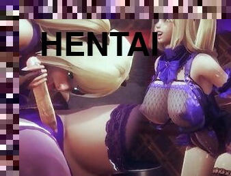 [GENSHIN IMPACT] Futa Lisa x Fischl (3D PORN 60 FPS)