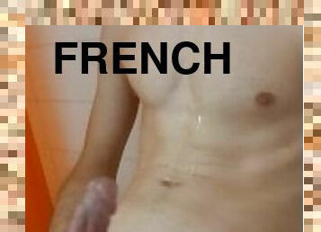 masturbation, amateur, française, sale, solo, bite