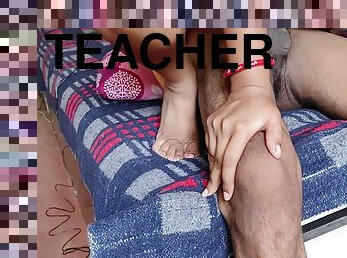 Desi Village Girl Riding Her Teachers Big Dick After When She Seduce Him -hd Sex Porn In Clear Voice