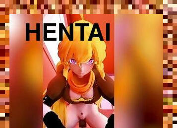 Yang Xiao Anal Ride POV (with sound + ASMR) 3d animation hentai anal ass fuck anime RWBY