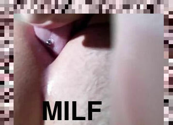 røv, amatør, milf, par, beskidt, fetish, realitet