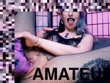 Elf Slut Fucks her Phreak Fantasy Dildos - Pussy Stretching - Teaser Trailer ? Divinely ?