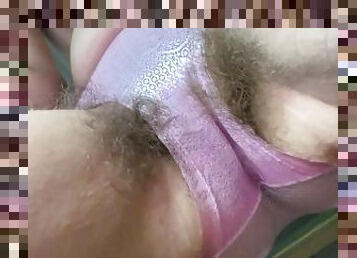 wet panties pissing pee 60 fps making dirty panty