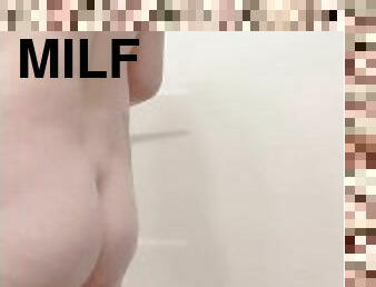 bading, store-pupper, amatør, babes, milf, leke, cum, fetisj, dusj, alene